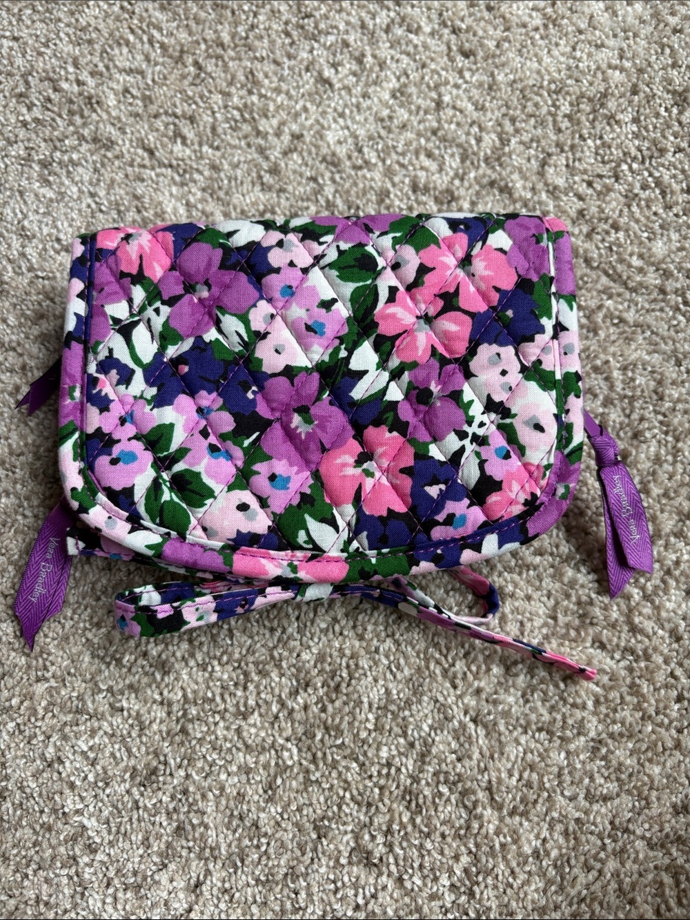 Vera Bradley Flower Garden Travel Jewelry Bag NWOT